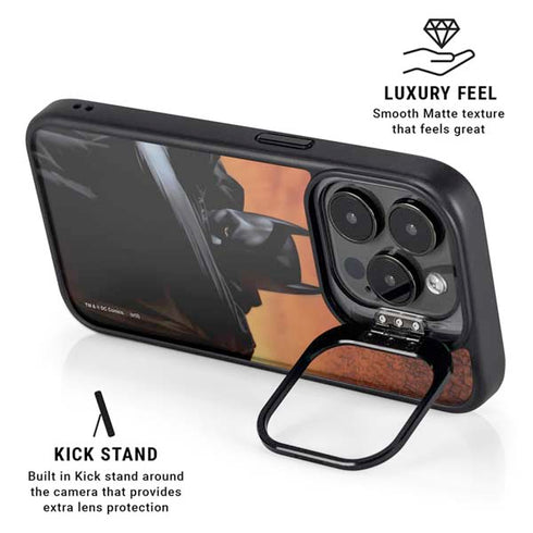 DC Comics Batman Begins Art iPhone 14 Pro Max Kickstand Case