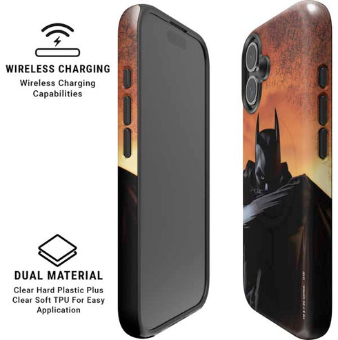 DC Comics Batman Begins Art iPhone 16 Magsafe Impact Case