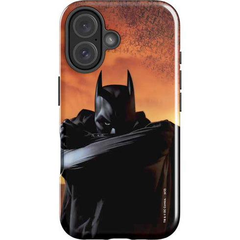 DC Comics Batman Begins Art iPhone 16 Plus Impact Case