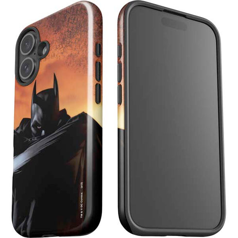 DC Comics Batman Begins Art iPhone 16 Plus Impact Case