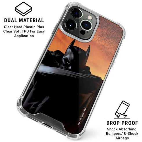 DC Comics Batman Begins Art iPhone 16 Pro Clear Case