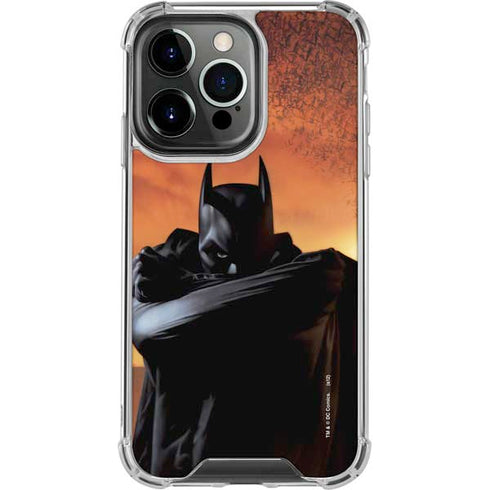 DC Comics Batman Begins Art iPhone 16 Pro Max Clear Case