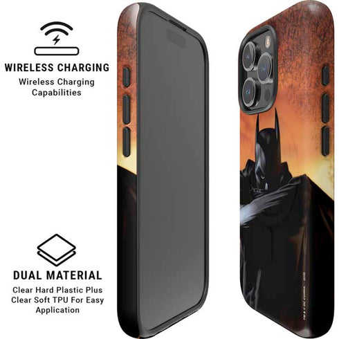 DC Comics Batman Begins Art iPhone 16 Pro Max Magsafe Impact Case