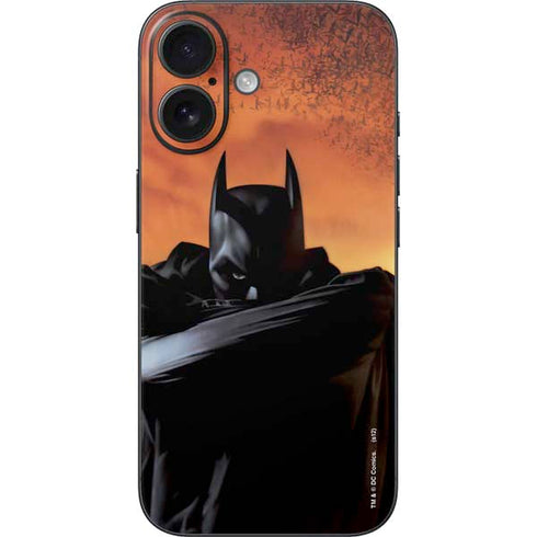 DC Comics Batman Begins Art iPhone 16 Skin