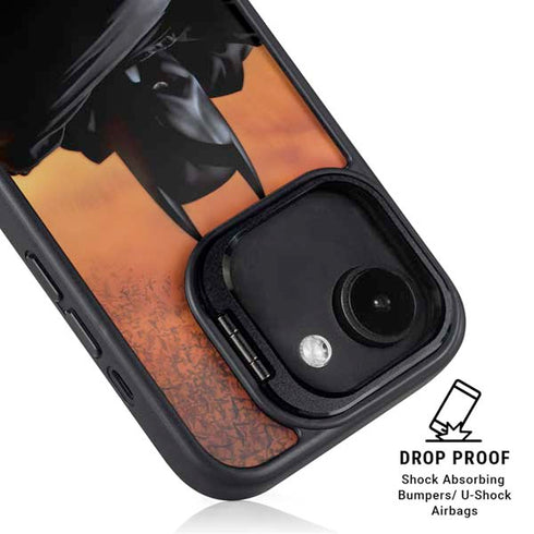DC Comics Batman Begins Art iPhone 16e Kickstand Case
