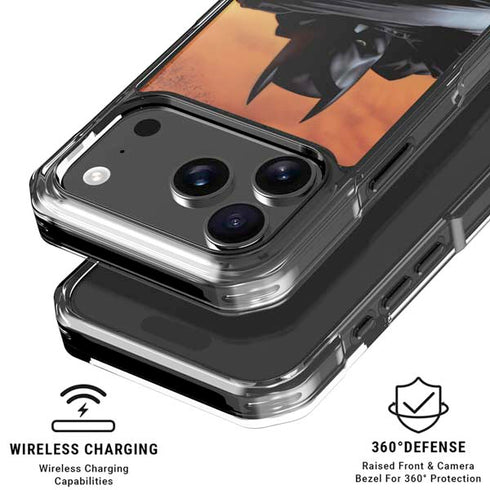 DC Comics Batman Begins Art iPhone 18 Pro Clear Case