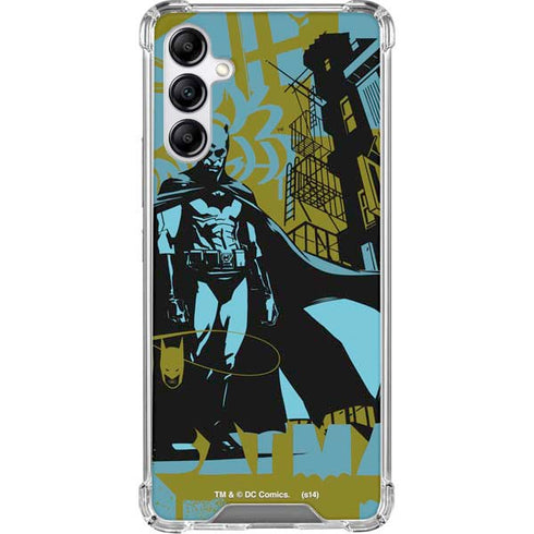 DC Comics Batman Poster Abstract Gabb Phone 4 Clear Case