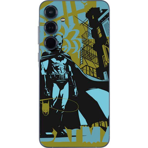 DC Comics Batman Poster Abstract Galaxy A55 5G Skin