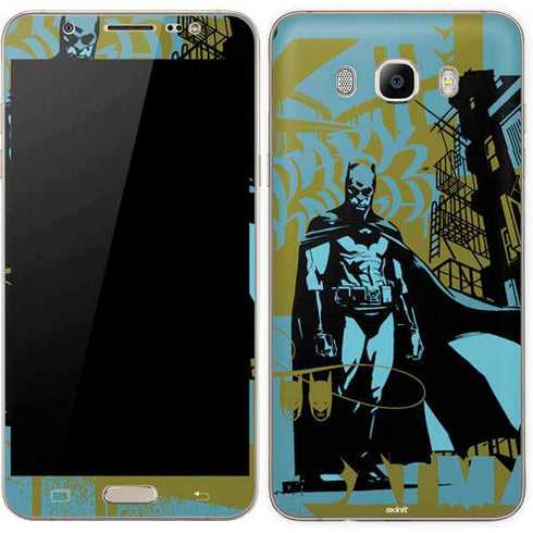 DC Comics Batman Poster Abstract Galaxy J7 Skin