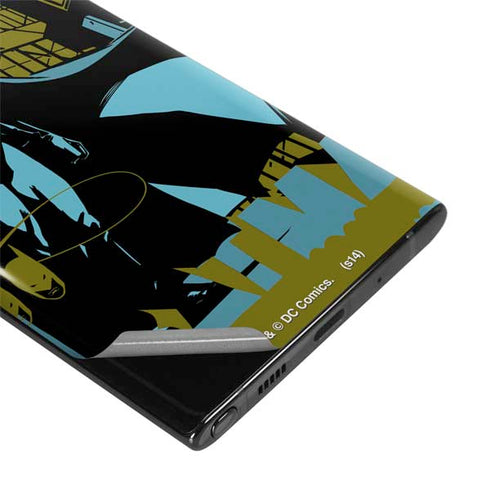 DC Comics Batman Poster Abstract Galaxy Note 10 Plus Skin