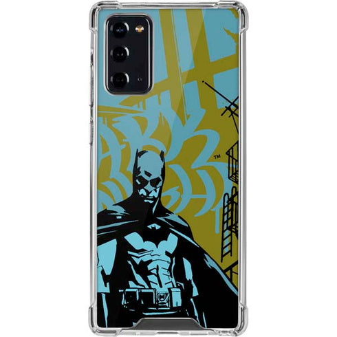 DC Comics Batman Poster Abstract Galaxy Note20 5G Clear Case