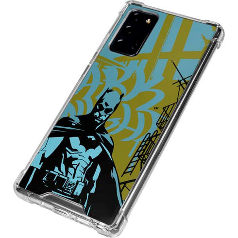 DC Comics Batman Poster Abstract Galaxy Note20 5G Clear Case