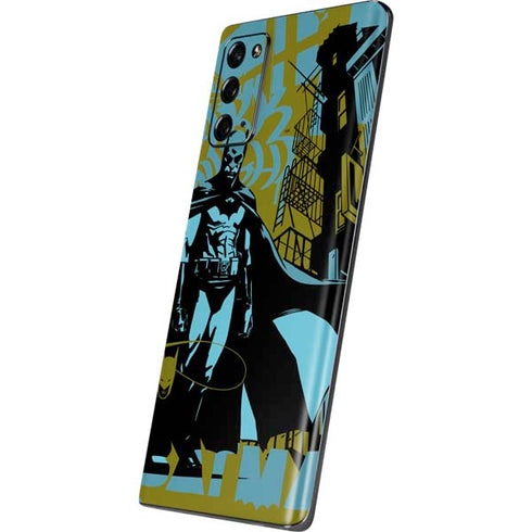 DC Comics Batman Poster Abstract Galaxy Note20 5G Skin