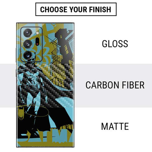 DC Comics Batman Poster Abstract Galaxy Note20 Ultra 5G Skin