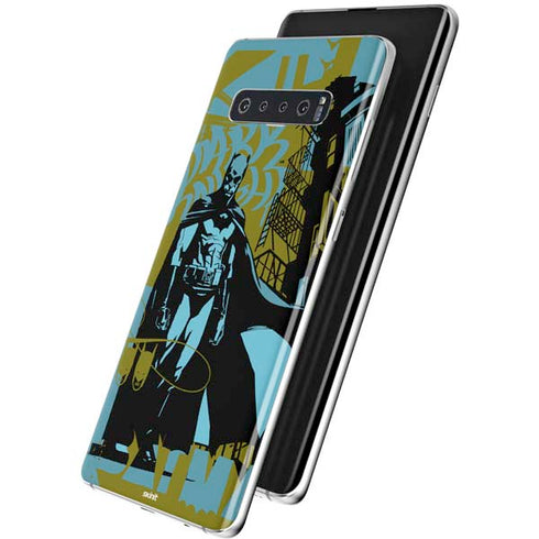 DC Comics Batman Poster Abstract Galaxy S10 Plus Skin
