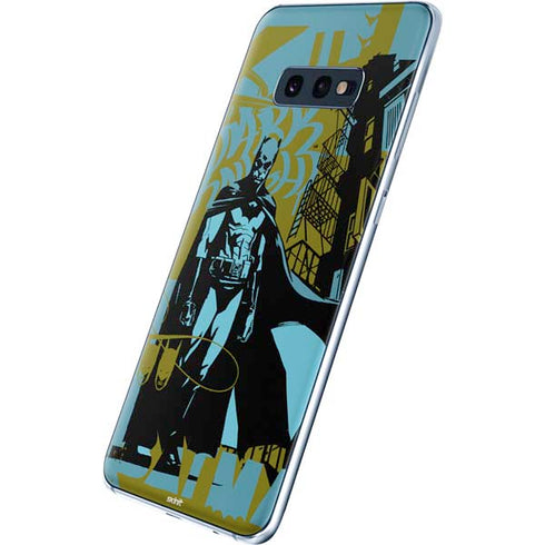 DC Comics Batman Poster Abstract Galaxy S10e Skin