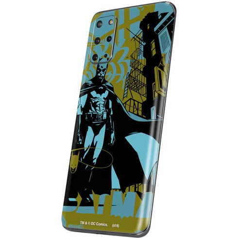 DC Comics Batman Poster Abstract Galaxy S20 Plus Skin