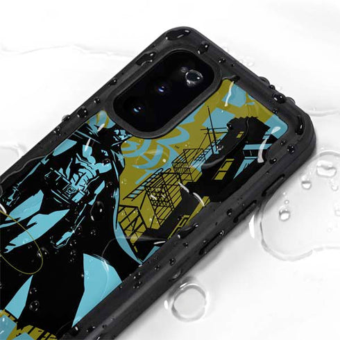 DC Comics Batman Poster Abstract Galaxy S20 Waterproof Case