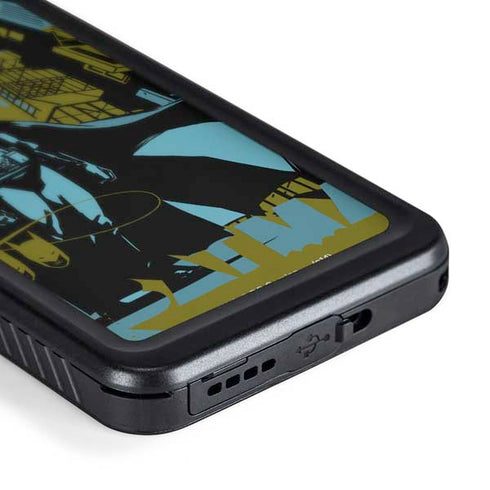 DC Comics Batman Poster Abstract Galaxy S24 Plus Waterproof Case