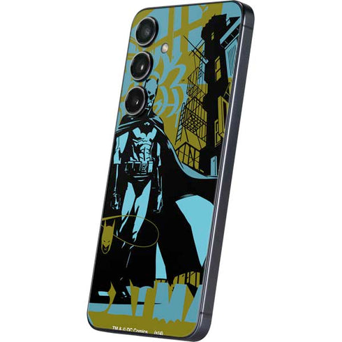 DC Comics Batman Poster Abstract Galaxy S24 Skin