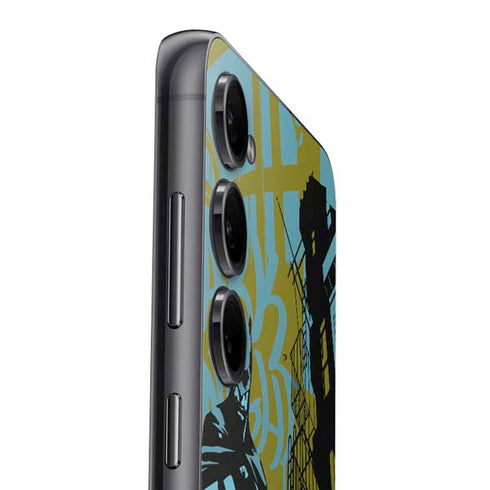 DC Comics Batman Poster Abstract Galaxy S24 Skin