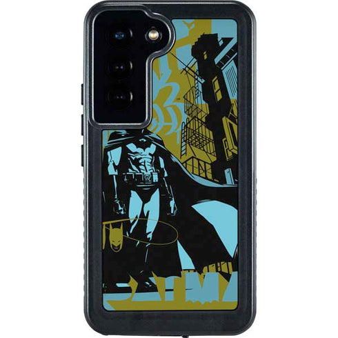 DC Comics Batman Poster Abstract Galaxy S24 Waterproof Case