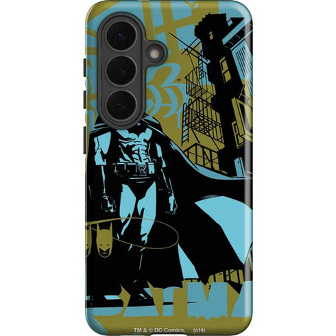 DC Comics Batman Poster Abstract Galaxy S26 Impact Case