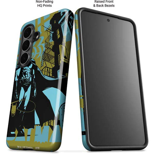 DC Comics Batman Poster Abstract Galaxy S26 Plus Impact Case