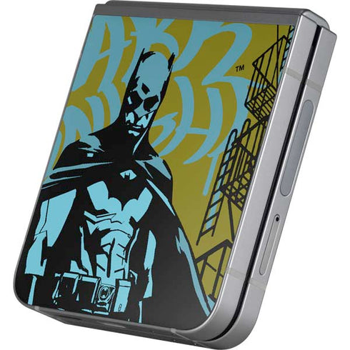 DC Comics Batman Poster Abstract Galaxy Z Flip6 Skin