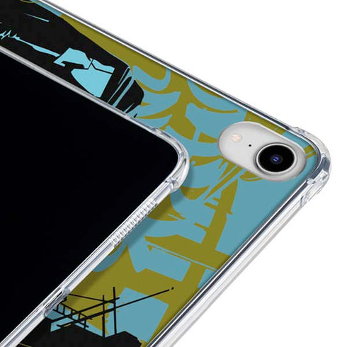 DC Comics Batman Poster Abstract iPad 11th Gen (2025) Clear Case