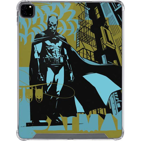DC Comics Batman Poster Abstract iPad Pro 12.9in (2020) Clear Case