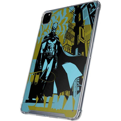 DC Comics Batman Poster Abstract iPad Pro 12.9in (2020) Clear Case