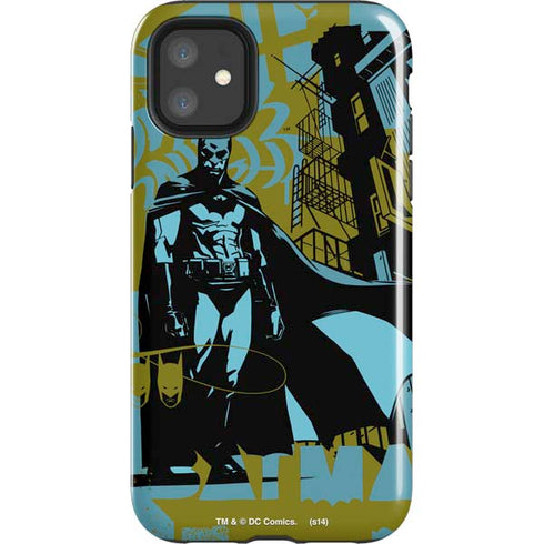 DC Comics Batman Poster Abstract iPhone 11 Impact Case