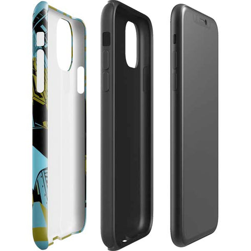 DC Comics Batman Poster Abstract iPhone 11 Impact Case