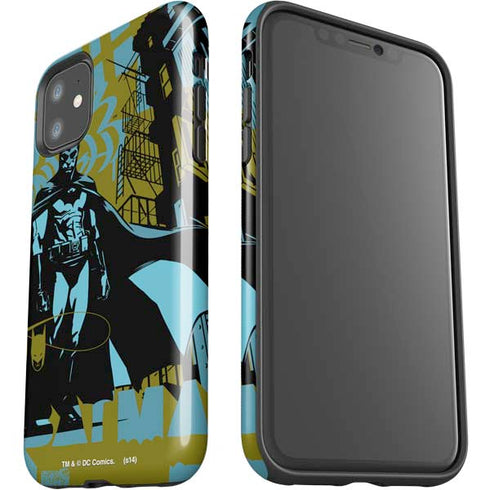 DC Comics Batman Poster Abstract iPhone 11 Impact Case