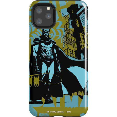 DC Comics Batman Poster Abstract iPhone 11 Pro Max Impact Case