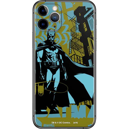 DC Comics Batman Poster Abstract iPhone 11 Pro Skin