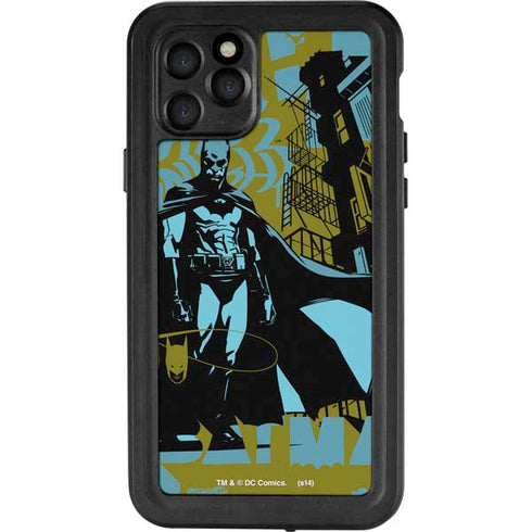 DC Comics Batman Poster Abstract iPhone 11 Pro Waterproof Case