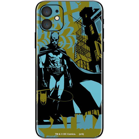 DC Comics Batman Poster Abstract iPhone 11 Skin