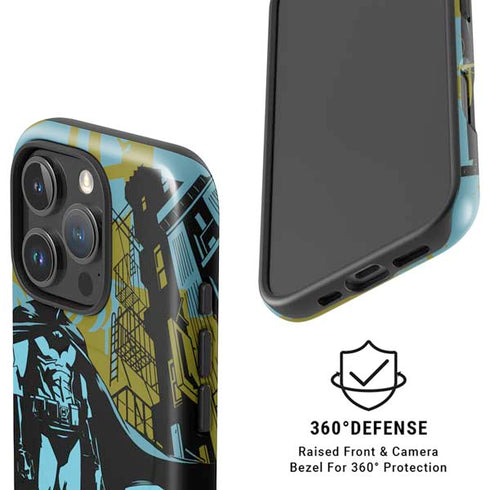 DC Comics Batman Poster Abstract iPhone 16 Pro Magsafe Impact Case