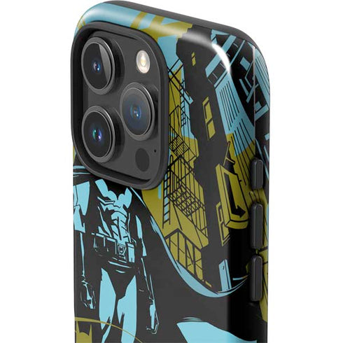 DC Comics Batman Poster Abstract iPhone 16 Pro Max Impact Case