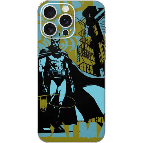 DC Comics Batman Poster Abstract iPhone 16 Pro Max Skin