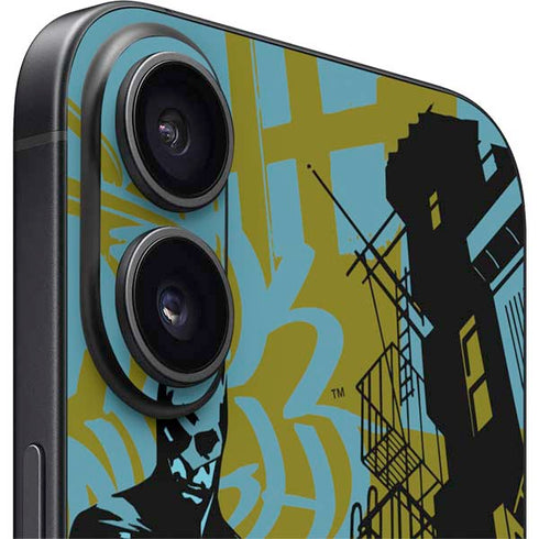 DC Comics Batman Poster Abstract iPhone 16 Skin