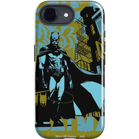 DC Comics Batman Poster Abstract iPhone 16e Impact Case