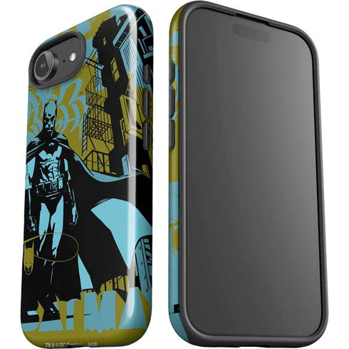 DC Comics Batman Poster Abstract iPhone 16e Impact Case
