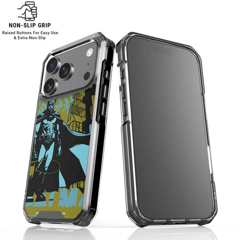 DC Comics Batman Poster Abstract iPhone 18 Pro Clear Case