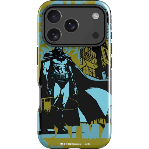 DC Comics Batman Poster Abstract iPhone 18 Pro Impact Case