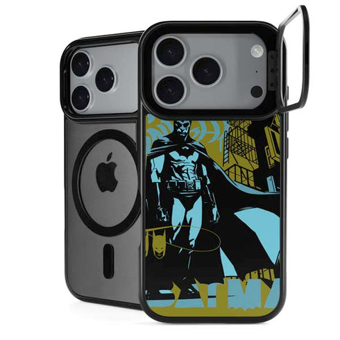 DC Comics Batman Poster Abstract iPhone 18 Pro Kickstand Case