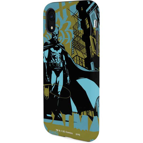 DC Comics Batman Poster Abstract iPhone XR Pro Case