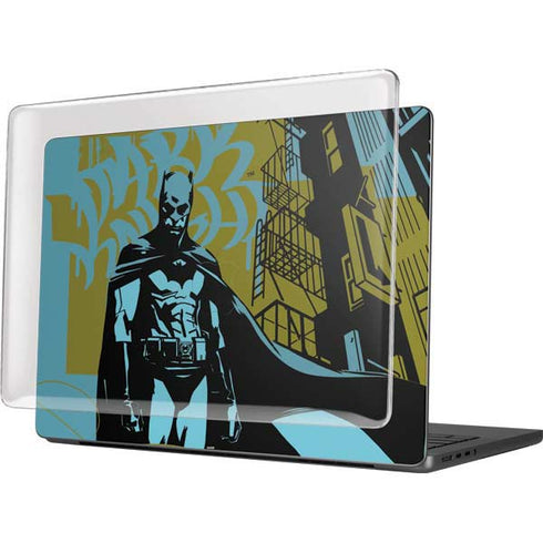 DC Comics Batman Poster Abstract MacBook Pro 14in (2021-24) Case plus Skin